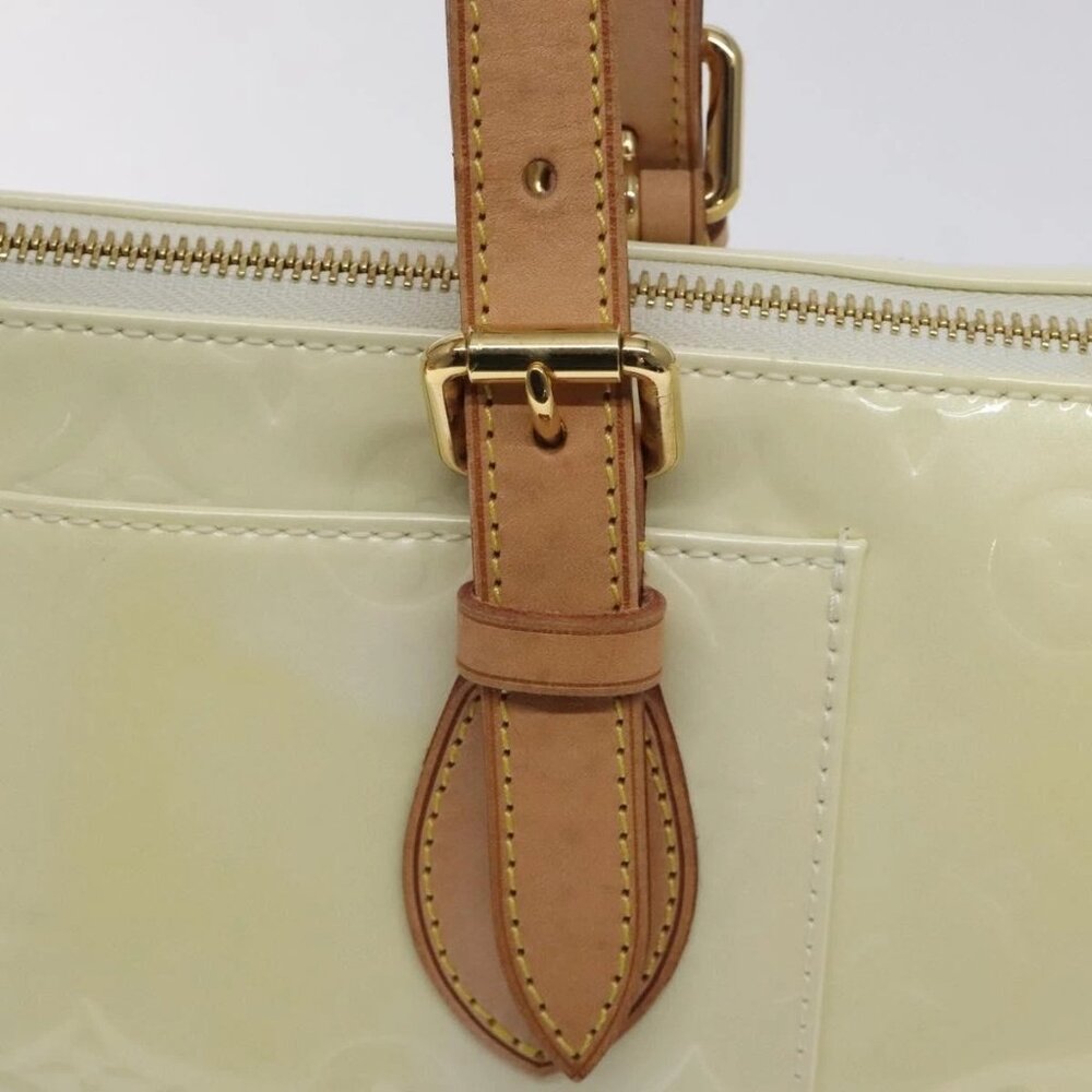 LOUIS VUITTON Monogram Vernis Rosewood Avenue Hand Bag Perle - Picture 12 of 16